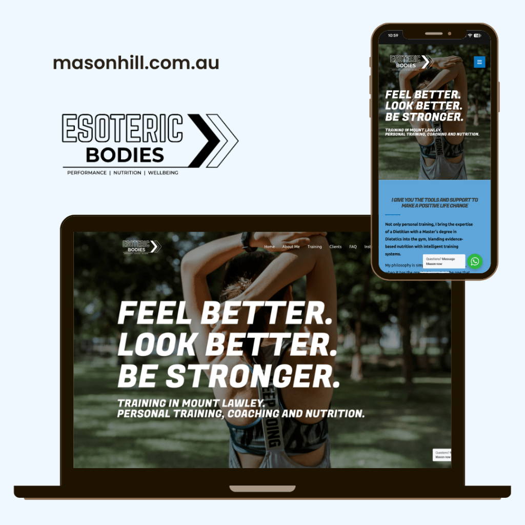 New websites Perth Dion.works 1